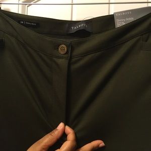 Talbots Olive Green Trousers
